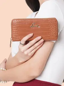 Lavie Glossy Sacy Zip Around Wallet