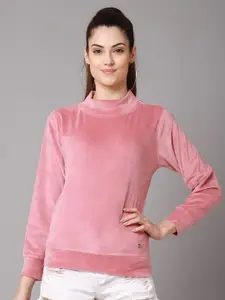 ANTI CULTURE Women Pink Sweatshirt