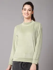 ANTI CULTURE Women Grey Sweatshirt