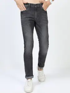 KETCH Men Charcoal Slim Fit Clean look Stretchable Jeans