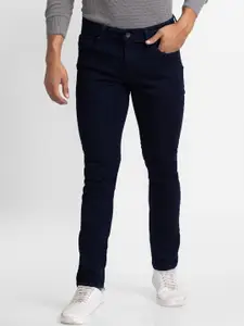 SPYKAR Men Blue Super Skinny Fit Low-Rise Jeans