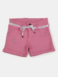 V-Mart Girls Pink Shorts