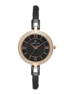 Daniel Klein Women Gunmetal-Toned Analogue Watch DK11321-7