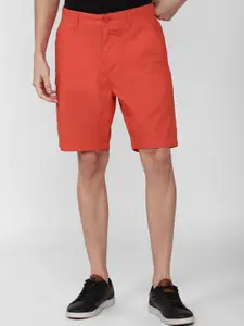 FOREVER 21 Men Orange Chino Shorts