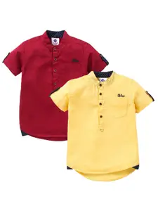 TONYBOY Boys Multicoloured Premium Casual Shirt
