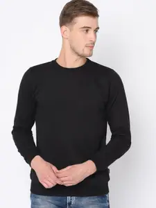 Rigo Men Black Sweatshirt