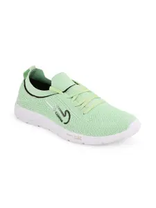 Campus Women Green Mesh Running Shoes