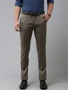 Arrow Men Solid Tailored Trousers
