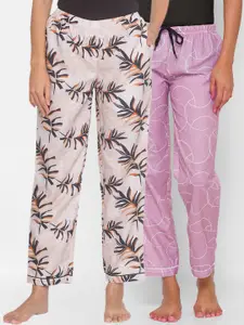 FashionRack Women Set of 2 Cotton Lounge Pants