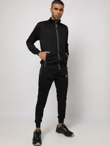 Sports52 wear Men Solid Knitted Regular Fit Tracksuit