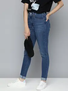 Levis Women Blue Skinny Fit High-Rise Stretchable Jeans