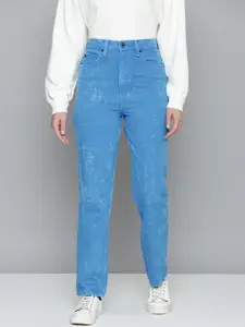 Levis Women Blue Straight Fit Light Fade Jeans