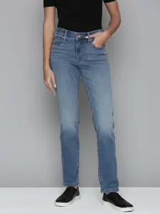 Levis Women Blue 712 Slim Fit Light Fade Stretchable Jeans