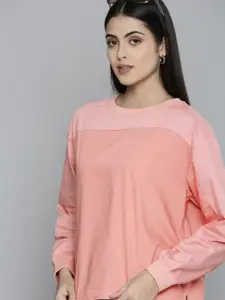 Levis Women Colourblocked Extended Sleeves Regular Top