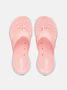 Skechers Women Pink Go Walk 5 - Fall For It Thong Flip-Flops