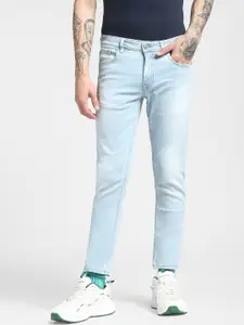 Jack & Jones Men Blue Low-Rise Stretchable Jeans