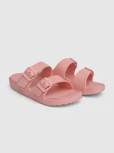 Skechers Women Coral Pink Arch Fit Cali Breeze 2.0 Sliders