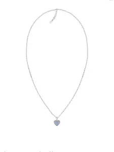 GIVA 925 Sterling Silver Rhodium Plated Be My Heart Mystic Pendant