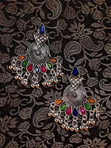 CARDINAL Multicoloured Contemporary Drop Earrings