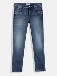 U.S. Polo Assn. Kids Boys Slim Fit Heavy Fade Stretchable Jeans