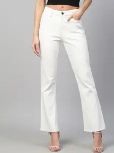 Chemistry Women White Bootcut Jeans