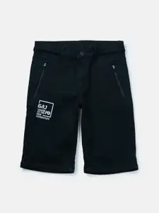 Gini and Jony Boys Black Denim Outdoor Shorts