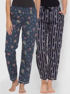 FashionRack Women Pack of 2 Printed Lounge Pants