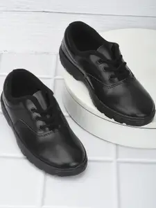 Liberty Boys Black Oxfords Shoes