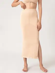 Nykd Women's Solid Saree Shapewear Petticoat with Drawstring-NYSH01