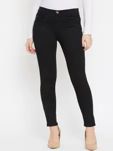 Nifty Women Black Slim Fit High-Rise Jeans