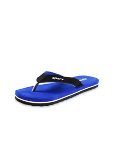 Sparx Sparx Women Blue & Black Thong Flip-Flops
