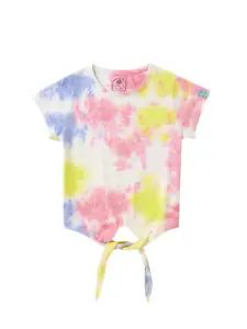 Cub McPaws Girls Multicoloured Dyed T-shirt