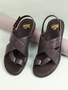 ID Men Black & Yellow Comfort Sandals