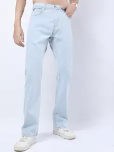 KETCH Men Blue Solid Bootcut Clean look Stretchable Jeans