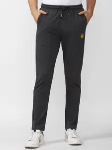 Van Heusen Sport Men Black Solid Slim Fit Track Pants