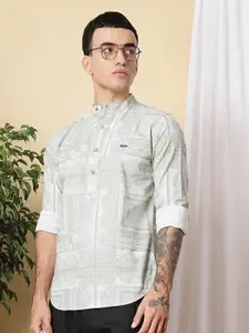 The Indian Garage Co Men Printed Cotton Casual Shirt