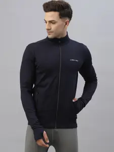 JUMP USA Training Men Navy Rapid-Dry Solid Jackets