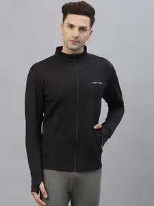 JUMP USA Men Black Lightweight Tailored Jacket