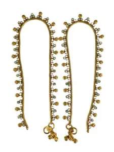 FIROZA Set Of 1 Gold-Plated  Studded Anklet