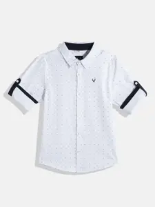 Allen Solly Junior Boys Micro Ditsy Printed Casual Shirt