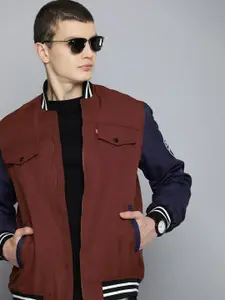Levis Stand Collar Varsity Jacket