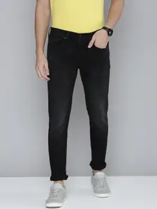 Levis Men Black Skinny Fit Light Fade Stretchable Jeans