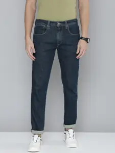 Levis Men Blue 512 Slim Fit Mid-Rise Clean Look Stretchable Jeans