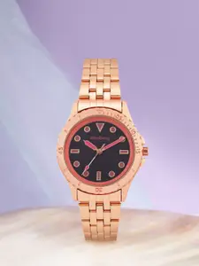 DressBerry Women Bracelet Analogue Chronograph Watch MFB-PN-SNT- K11-ROSE GOLD