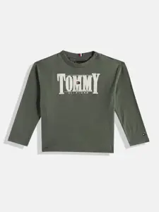 Tommy Hilfiger Boys Applique Pure Cotton T-shirt