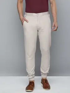 Levis Men White 512 Slim Tapered Fit Mid-Rise Joggers