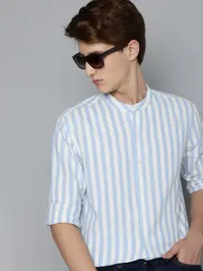 Levis Levi's Men Slim-Fit Vertical Striped Casual Shirt