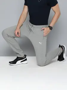 Puma Men Zippered Slim Fit Knitted Track Pants