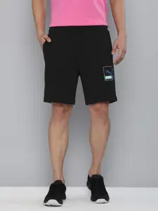 Puma Men Regular Fit Brand Logo Printed Sports Shorts