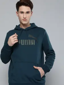 Puma Men Brand Logo Hooded Sweatshirt